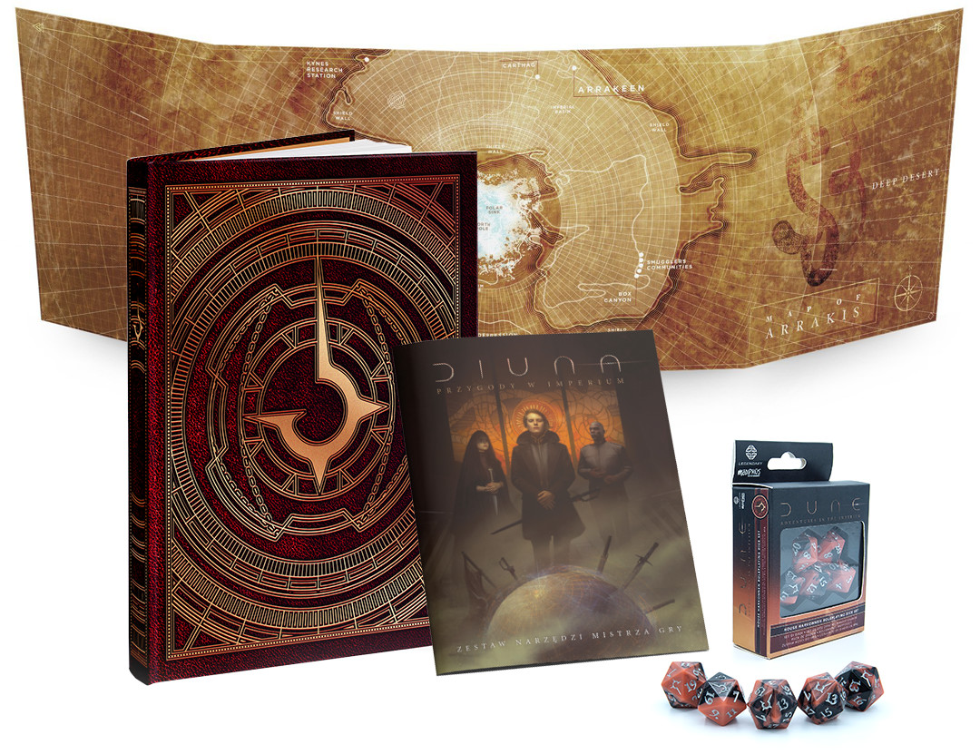 AlisGames Diuna RPG - edycja Harkonnen zestaw mistrza gry