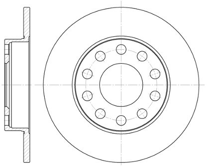 Roadhouse Tarcza hamulcowa 6753.00
