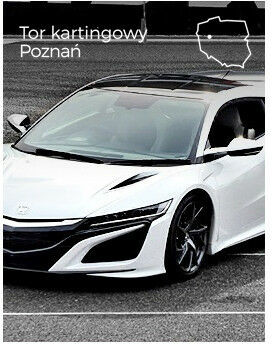 Jazda za kierownicą Hondy NSX  Tor kartingowy Poznań P0007831