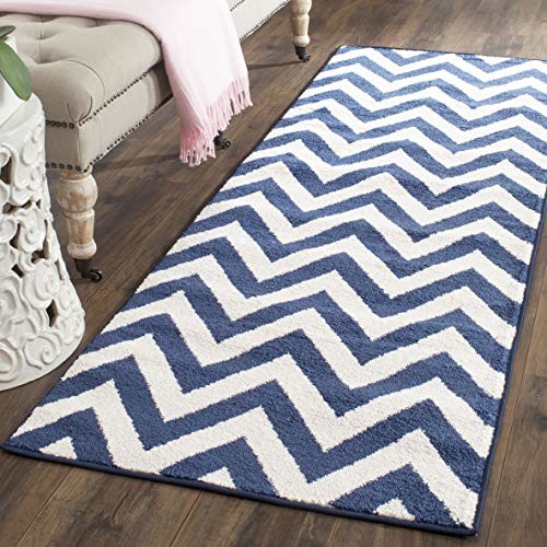 Safavieh Amherst Collection AMT419B Light Grey and Beige Indoor/Outdoor Area Rug