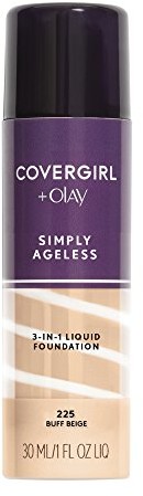 Cover Girl Olay Simply AGELESS 3-in-1 Foundation, Buff Beige, 1 Fluid Ounce przez Cover Girl 8100100385