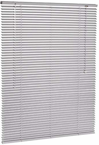 AmazonBasics - żaluzja, aluminium, srebro, 100 x 130 CM
