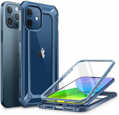 Supcase Etui UB Exo SP iPhone 12 / 12 Pro, niebieskie