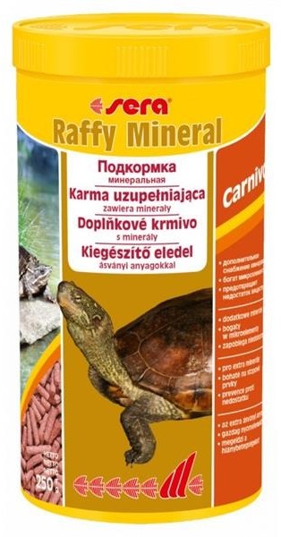 Sera Raffy Mineral pokarm uzupełniający 1000 ml gady granulat