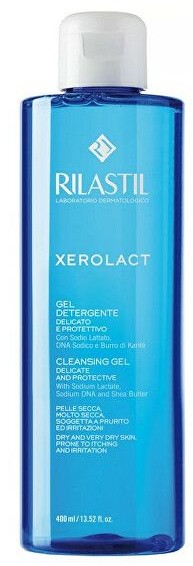 Rilastil Czyszczenieżel pod prysznic do skóry suchej i bardzo suchej Xerolact Clean sing Gel Objętość 200 ml)