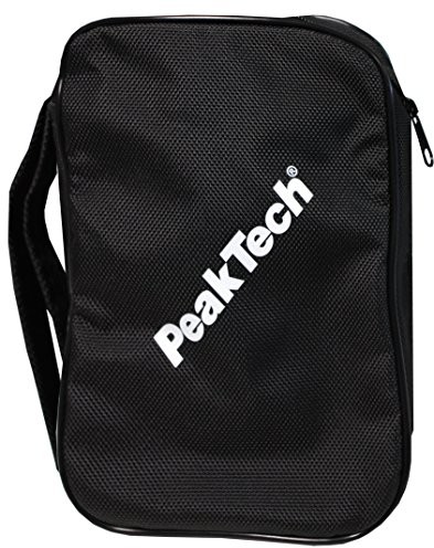 PeakTech PEAK Tech uniwersalne mobilnością torba wykonana ze stabilnego materiału z uchwytem do noszenia i zamkiem błyskawicznym, 150 X 230 X 70 MM, 1 sztuki, torba na 5