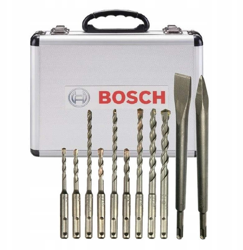 Bosch Zestaw wierteł dłut sds+ walizka Profesjonal