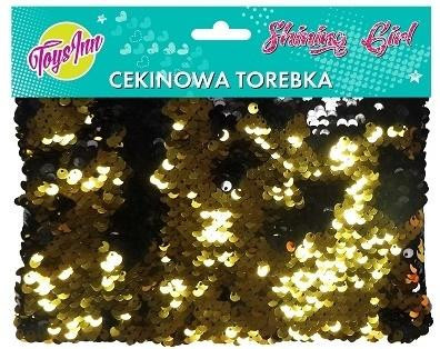 STnux Torebka cekinowa złoto- czarna