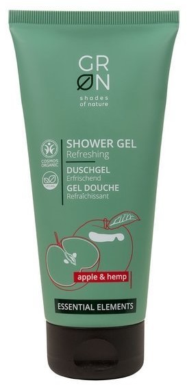 GRN shades of nature Odświeżający żel pod prysznic z jabłkiem i olejem z konopi ESSENTIAL ELEMENTS 122 30156