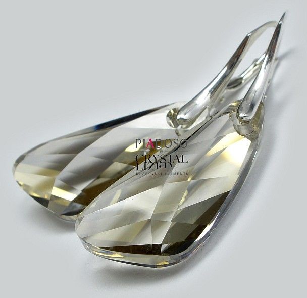 Swarovski Kolczyki Srebro Silver Wing Certyfikat