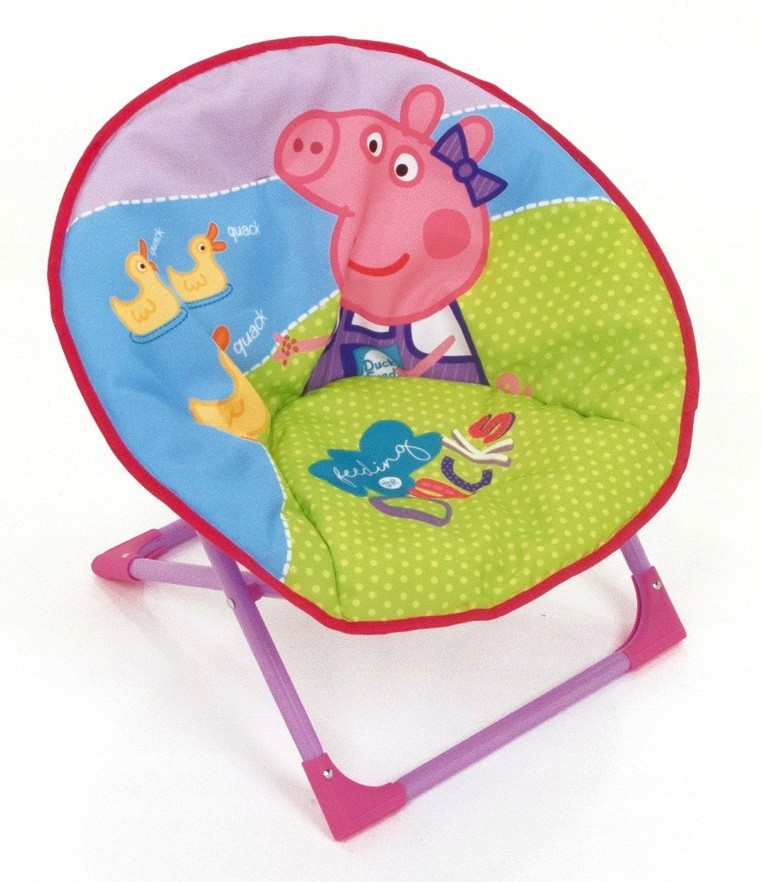 Peppa Pig Świnka Krzesełko Krzesło Fotel Pufa
