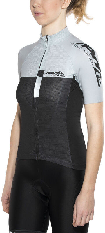 Pro Red cycling products Red Cycling Products Race Koszulka rowerowa z zamkiem błyskawicznym Kobiety, grey-black M 2020 Koszulki MTB i Downhill CO_IS51340D-175361-M