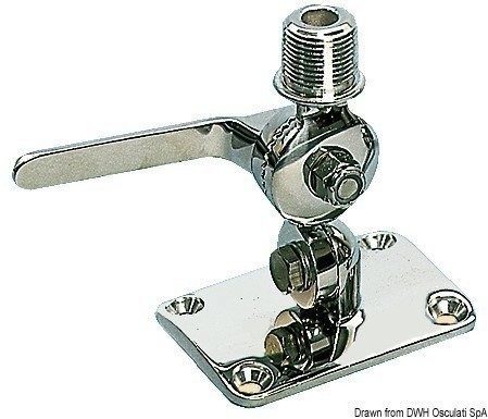 Osculati Osculati Double swivelling base for radio antennas