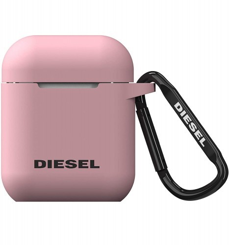 Apple Diesel Etui Diesel Silicone Cover AirPods, różowe 8718846082136