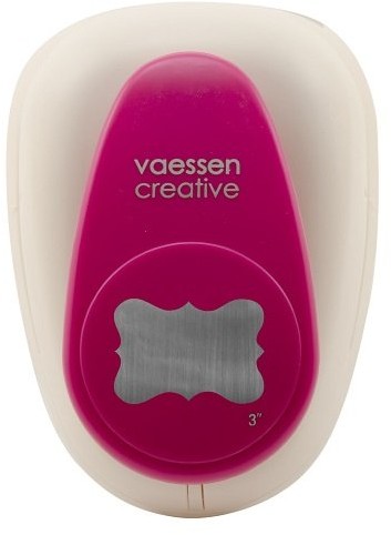 Vaessen Creative Zdobiona vaessen Creative 21439  031 Wytłaczarkę Super Jumbo podpórka  7,5 cm, metal/plastik, fioletowym, 15.1 x 10.9 x 8.5 cm 21439-031