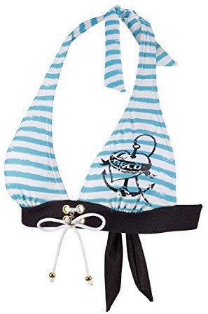 Beco damskie bikini Top, C-Cup sailors Romance strój kąpielowy, wielokolorowa, 40 36271