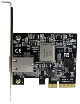StarTech com com 1-Port PCIe 10GBase-T / NBase-T Ethernet Network Card ST10GSPEXNB