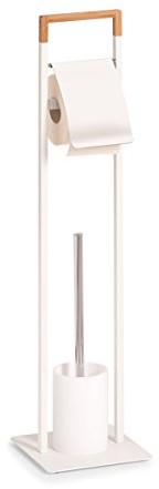 Zeller 18723-WC, szczotka do WC, metalowe/Bamboo 18723