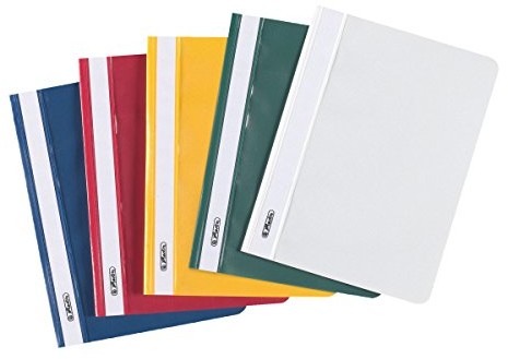 Herlitz Skoroszyt A5 PP sortowana kolorystycznie, biały 11256641