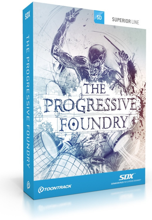 Toontrack The Progressive Foundry Sdx Box