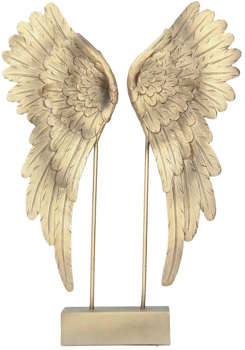Skrzydła dekoracyjne, złote