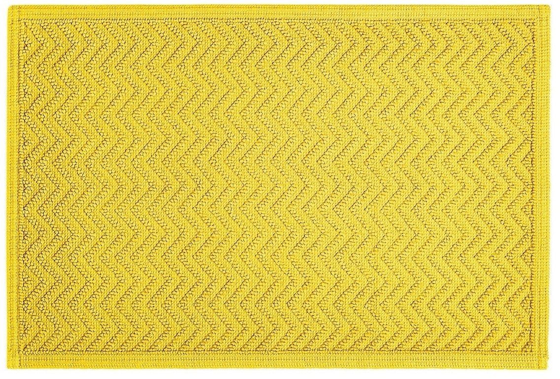 Sorema Mata łazienkowa Chevron Mustard