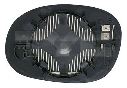 TYC Szkło lusterka, lusterko zewnętrzne 305-0159-1