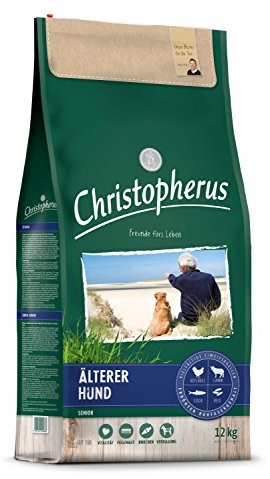 christo pherus Senior w pełni pożywienia dla starszych pies począwszy od 6 roku życia suchej karmy drobiu Lamm jajek ryżu starszych 12,0 kg 302268