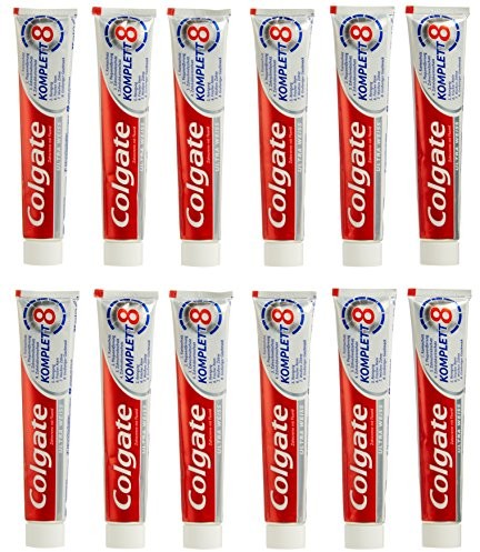 Colgate colgate kompletny Ultra-biały pasta do zębów, 12er Pack (12 X 75 ML) PL04383A