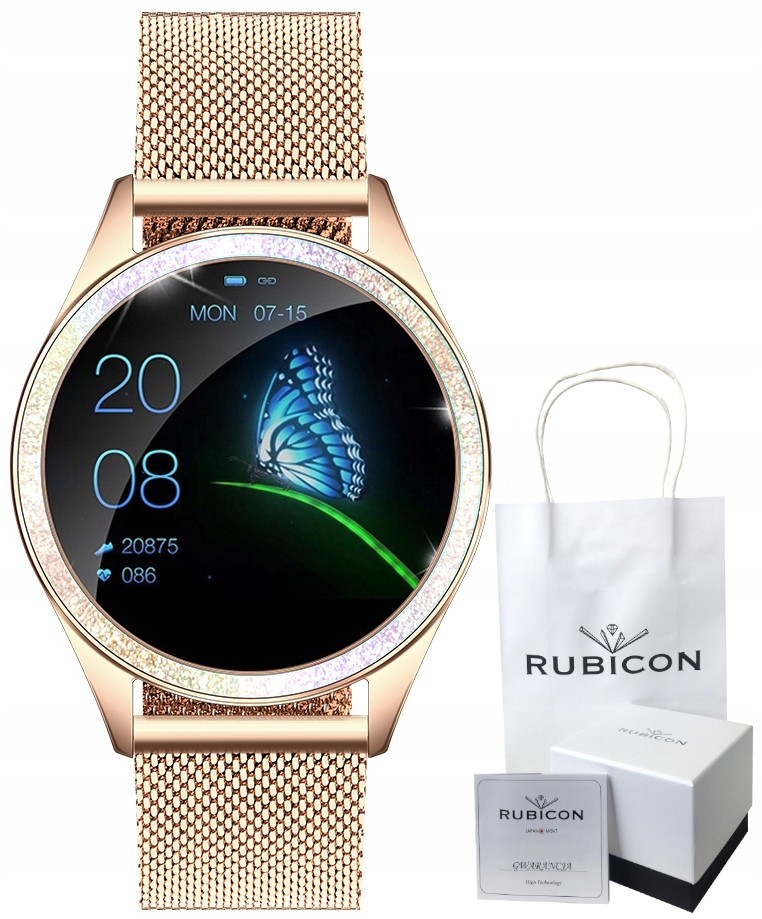 Rubicon Smartwatch Złoty