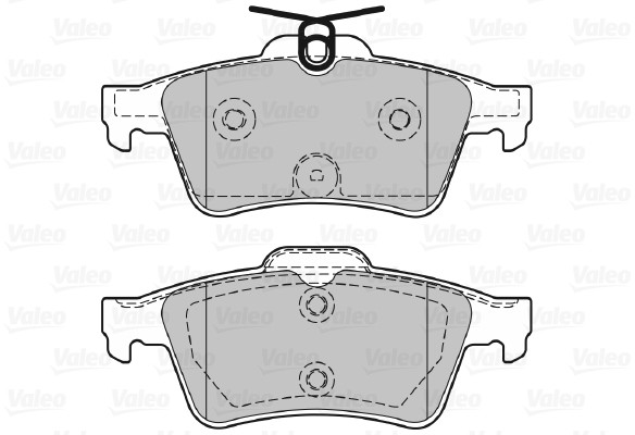 VALEO klocki hamulcowe 601358 601358