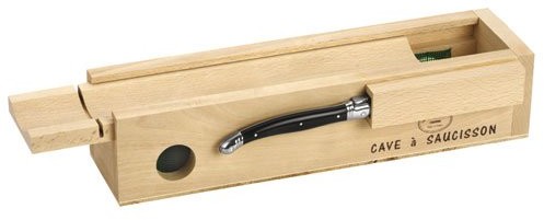 Laguiole Jean Dubost Jean Laguiole Dubost 61311 pudełko na kiełbasy z czarnym nóż 61311