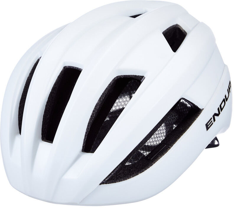 ENDURA Xtract II Kask Mężczyźni, white L/XL | 58-63cm 2021 Kaski szosowe E1517WH/L-XL