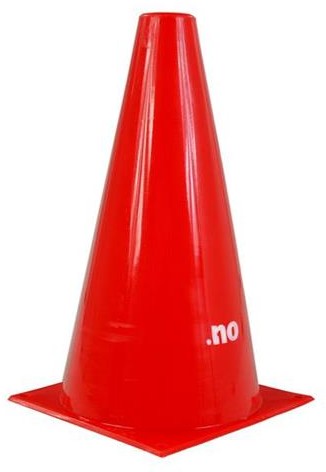 NO10 Pachołek NO10 23 cm czerwony VCM-9S1TH R