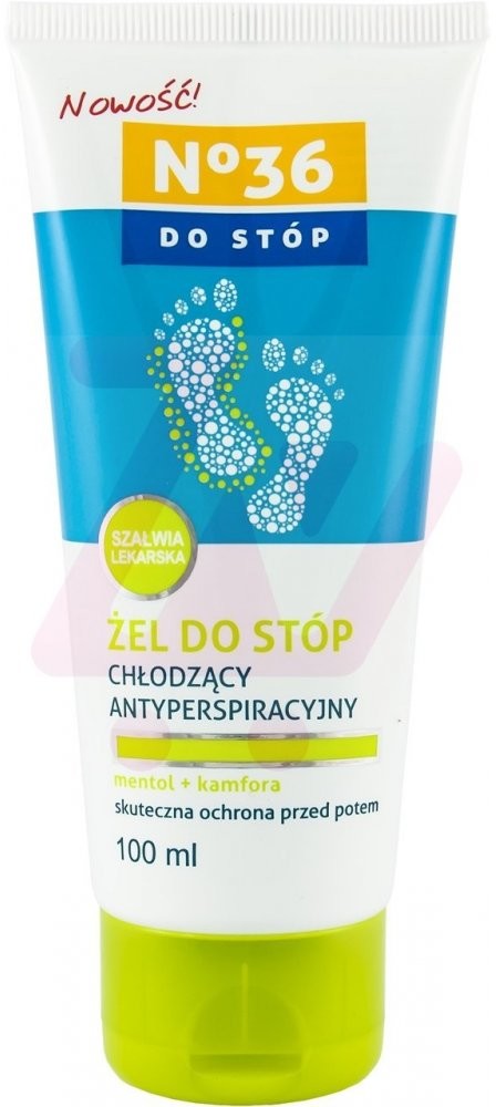 PHARMA-C-FOOD No.36 chłodzący antyperspiracyjny żel do stóp 100ml