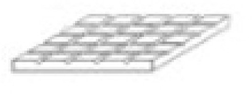 Evergreen Siatki  4501 płytach chodnikowych, 1 X 150 X 300 MM, 1,6 MM, 1 sztuki 4501