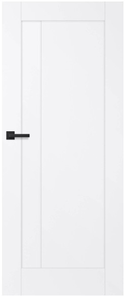 Drzwi pełne Fado 90 prawe białe