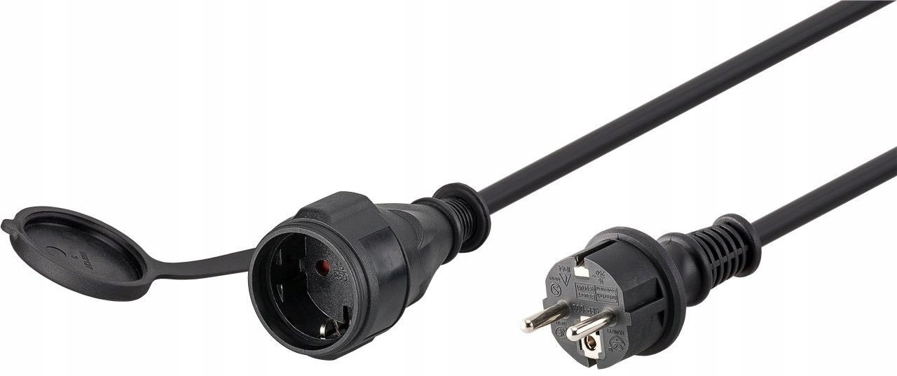 HBF z uziemieniem 5m. IP44 Zewn 16A, 3680W