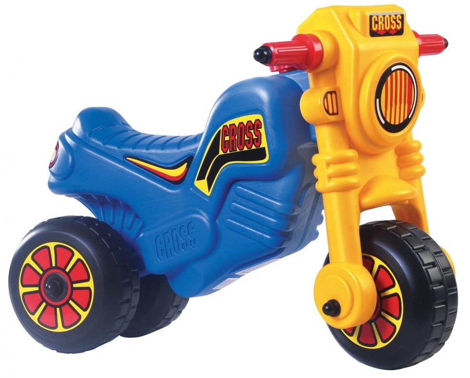 Teddies motor Cross duży niebieski