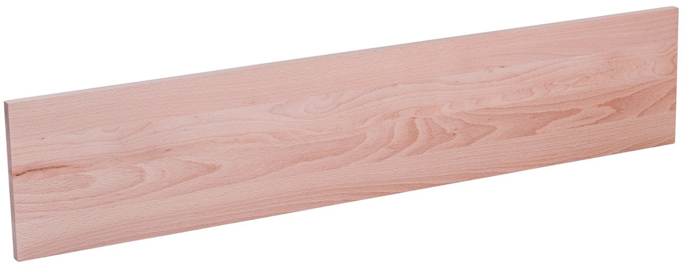 Kornik Podstopnica z drewna bukowego 100 cm x 20 cm x 1,4 cm