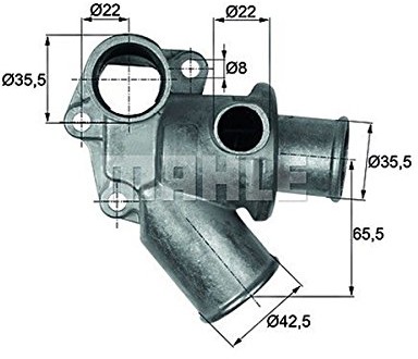 MAHLE mahle oryginalne TI 67 80d termostat, chłodzenie cieczą TI 67 80D