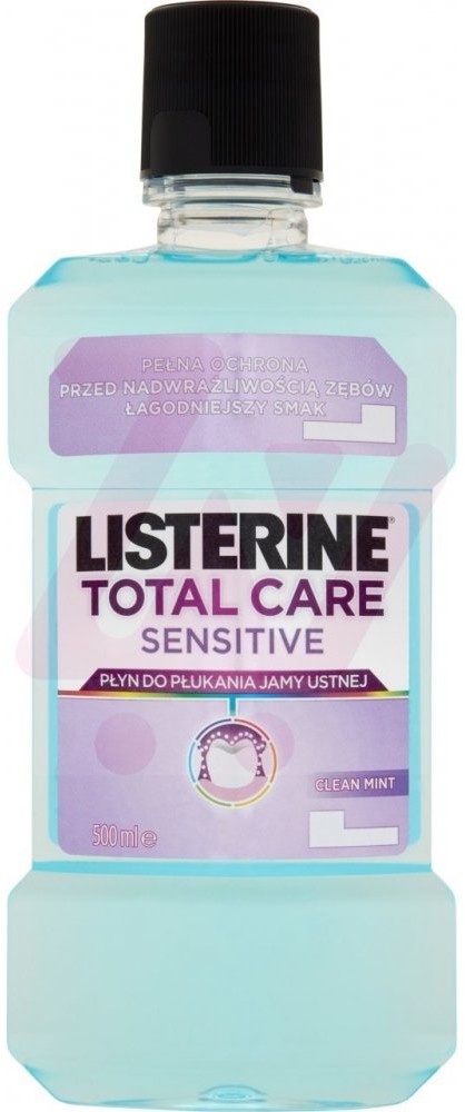 Johnson&Johnson Listerine Total Care Sensitive Płyn do płukania jamy ustnej 500 ml