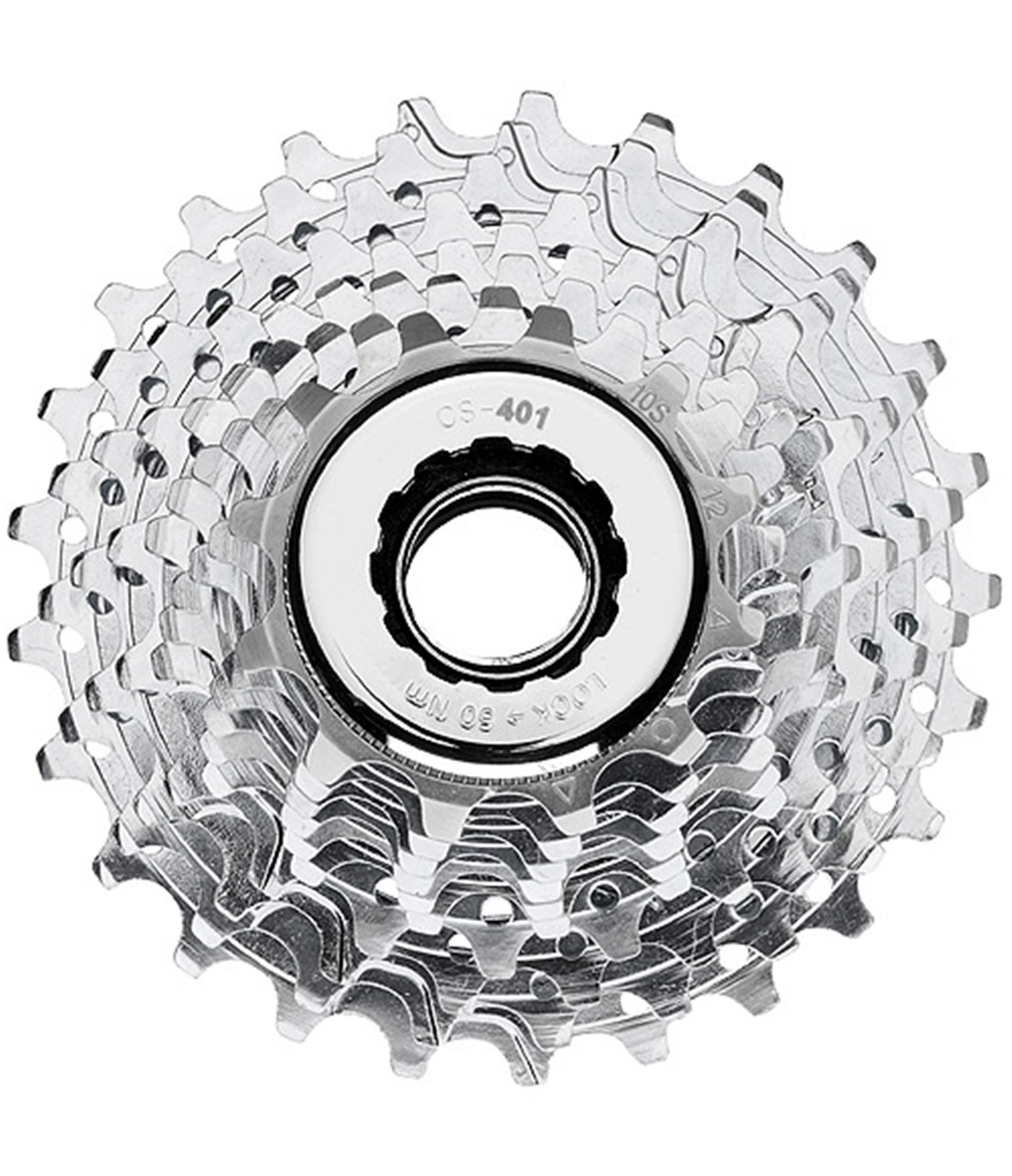 CAMPAGNOLO Kaseta Veloce srebrny / Ilość biegów: 10 / Stopniowanie: 12-25 CS9-VLX25