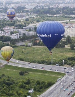 Lot balonem  Warszawa P0001276