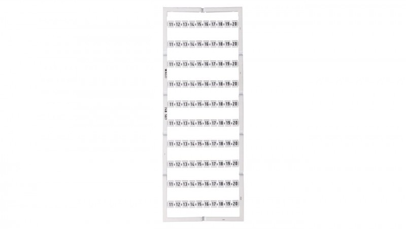 Wago Oznaczniki Mini-WSB 10x 11-20 biały 248-503 5szt. 248-503