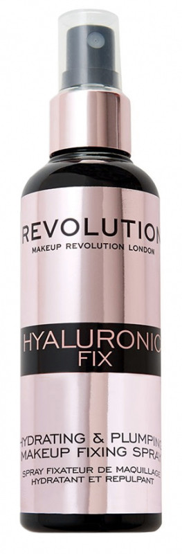 Makeup Revolution HYALURONIC FIX - Spray utrwalający makijaż z kwasem hialuronowym MAKFUZHI