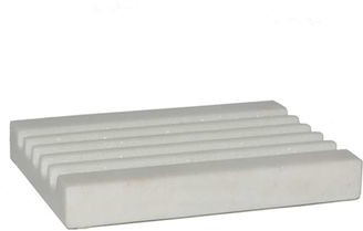 Tadé Pays du Levant Mydelniczka z białego marmuru Tadé 12x8.5xh1.7cm TDMARB02BLC