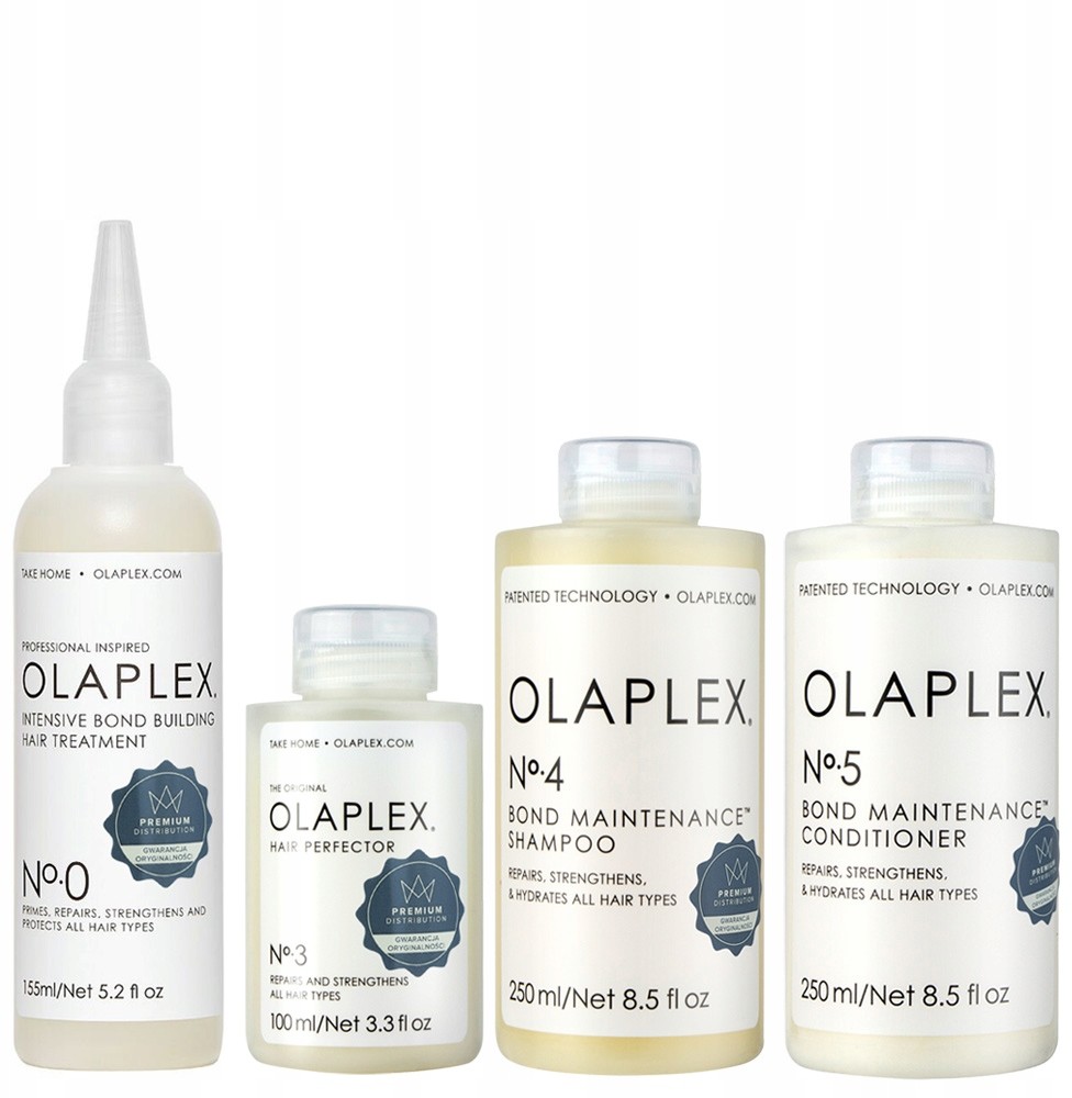 Olaplex zestaw No.0 No.3 No.4 No.5 regeneracja