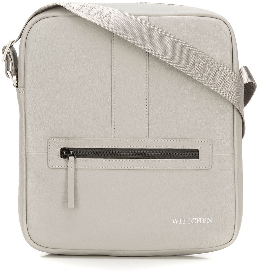 Wittchen Męska listonoszka skórzana stębnowana średnia 92-4U-900-8