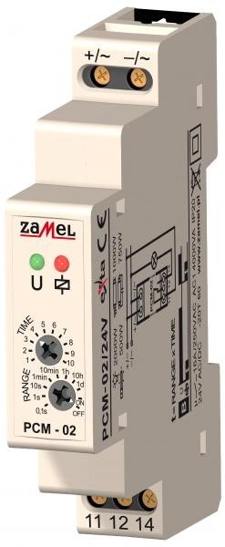 Zamel Przekaźnik czasowy PCM-02/24V EXT10000076